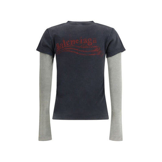 Balenciaga Black Cotton Sportswear