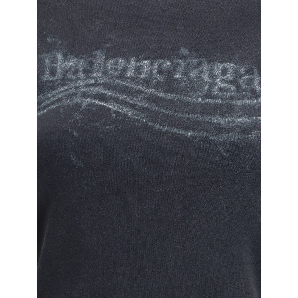Balenciaga Black Cotton Sportswear