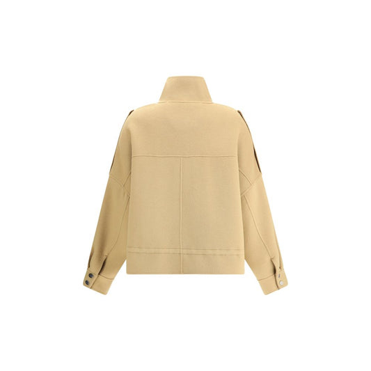 PINKO Beige Wool Coat