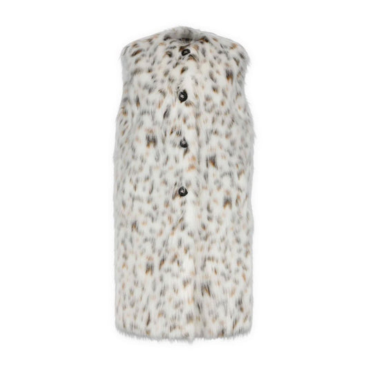 Dolce & Gabbana White Marabou Jackets & Coat