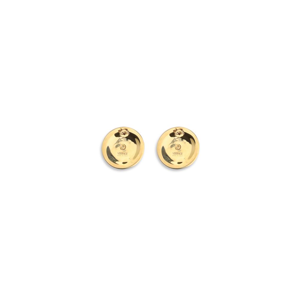 Versace Gold Metal Earrings