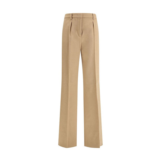 Max Mara Beige Camel Hair  Casual Pants
