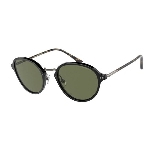 Giorgio Armani Black Acetate Sunglasses