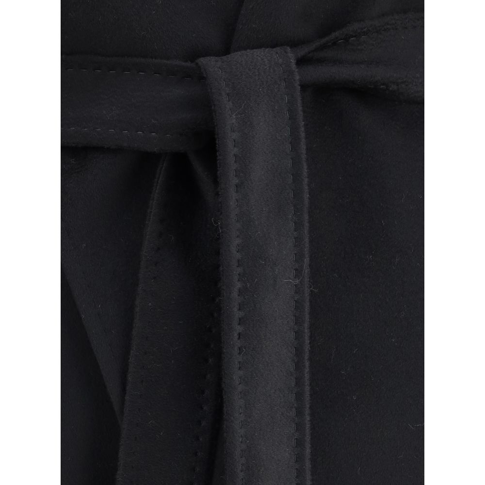 Max Mara Black Cashmere Coat