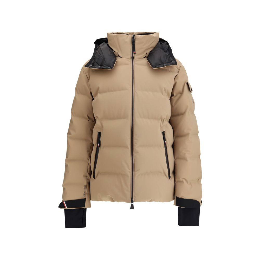 Moncler Grenoble Beige Polyamide Full-Length Jacket