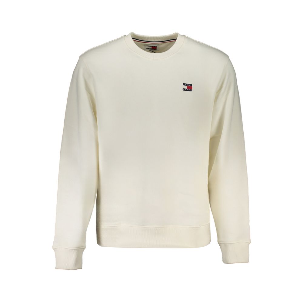 Tommy Hilfiger White Cotton Sweatshirt