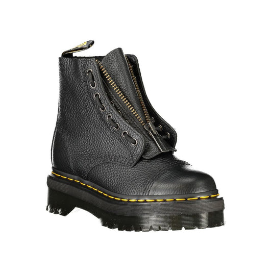 Dr. Martens Black Polyester Ankle