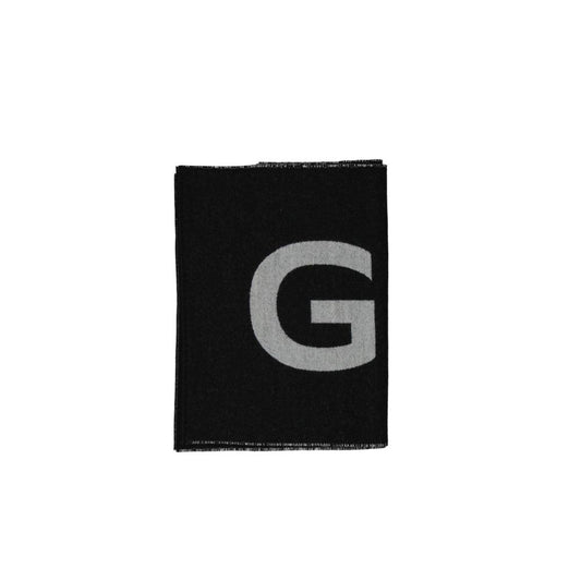 Givenchy Black Virgin Wool Scarf