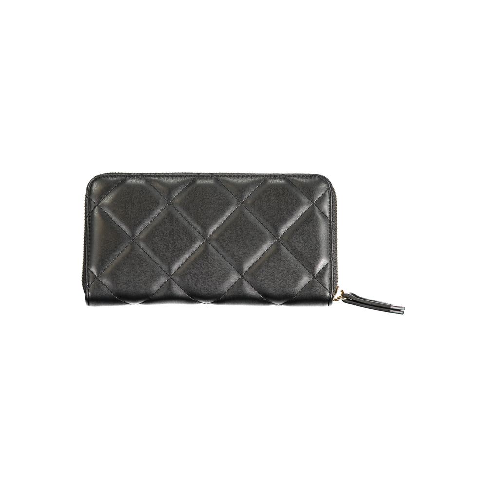 Mario Valentino Black Polyethylene Wallet