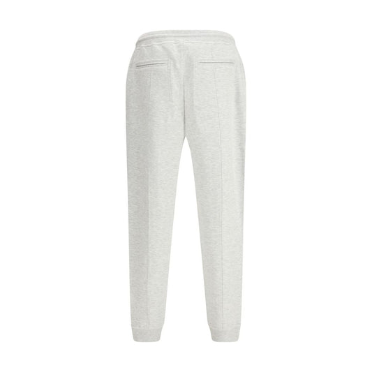 Brunello Cucinelli Gray Cotton Joggers (Workout Pants)