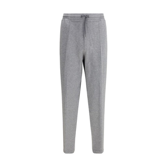 Brunello Cucinelli Gray Cotton Joggers (Workout Pants)