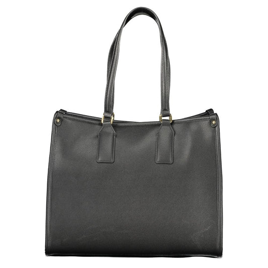 Mario Valentino Black Polyethylene Handbag