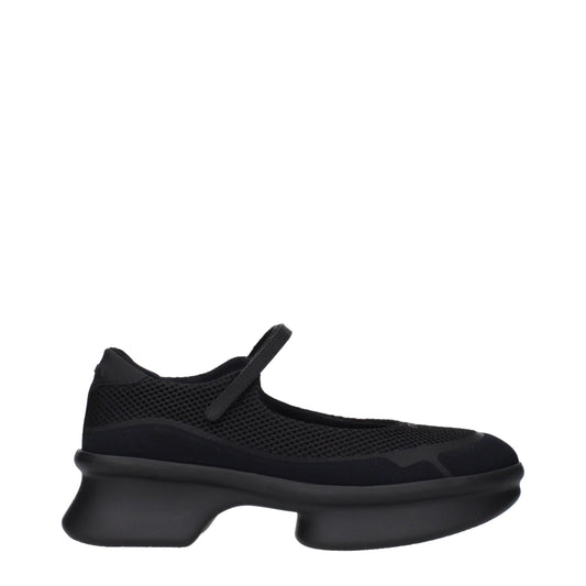 Prada Black Fibres Mules