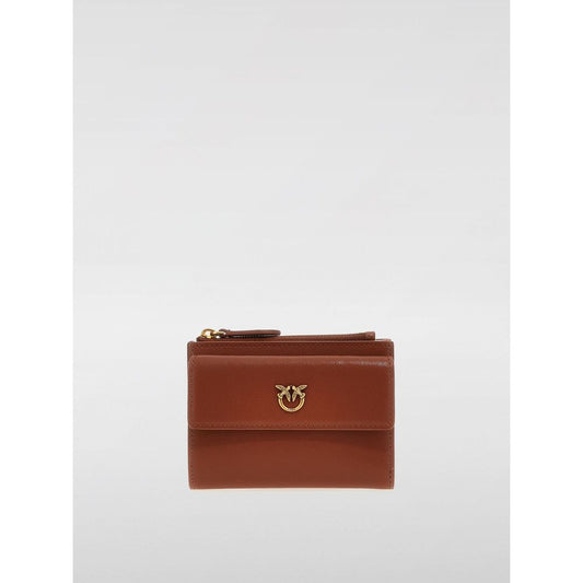 PINKO Brown Leather Leather Wallet