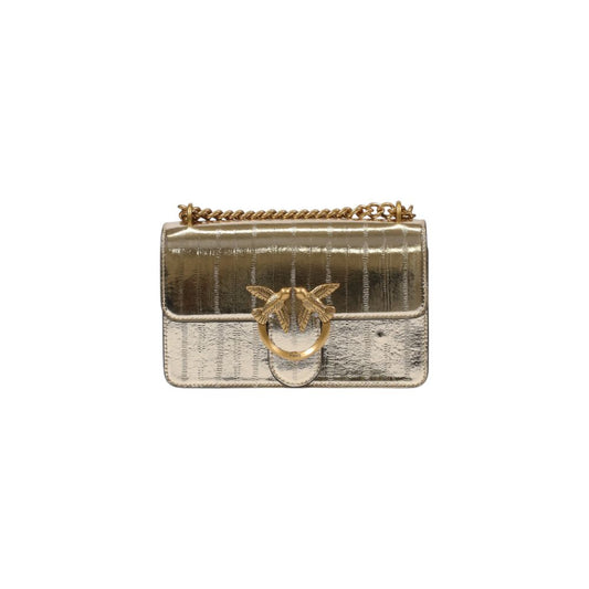 PINKO Bicolor Polyester Handbag