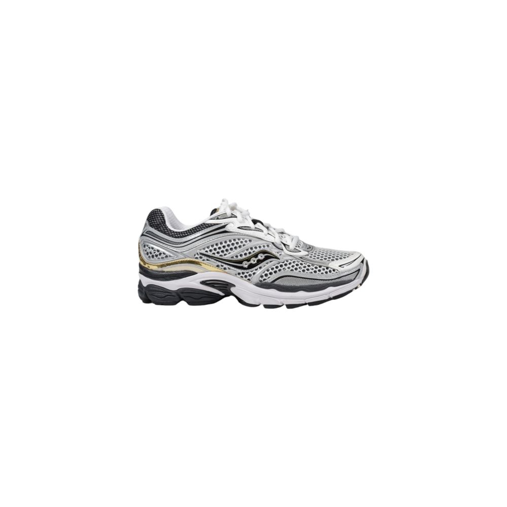 Saucony Gray Mesh Athletic Sneakers