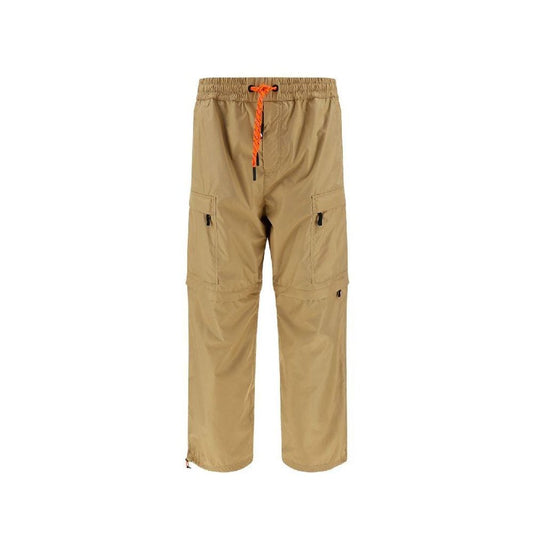 Moncler Grenoble Beige Nylon Cargo Pants