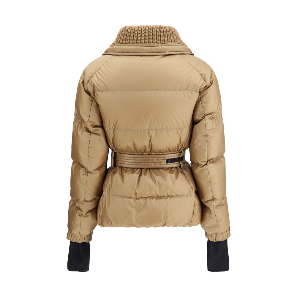Moncler Grenoble Beige Polyamide Coat